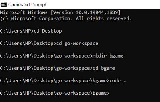 creating a new directory